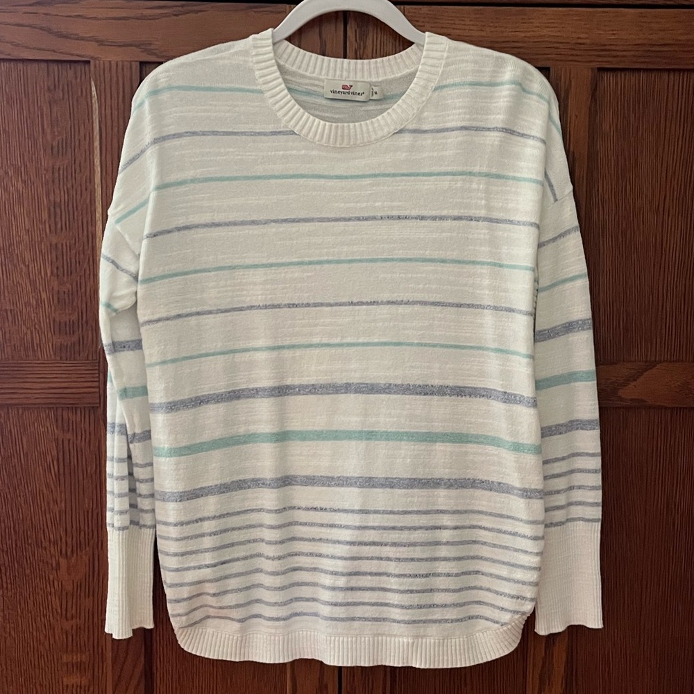 Vineyard Vines Crewneck 100% Cotton Sweater Size M